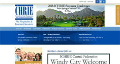 Desktop Screenshot of chrie.org